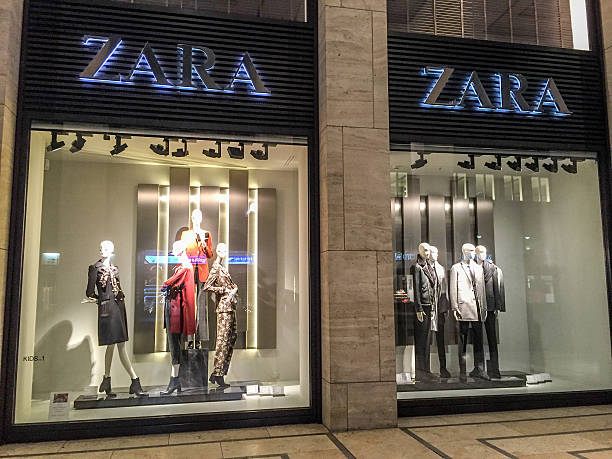 Zara Store at Berlin stock photo
