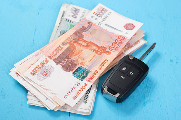 istock Car Key and money 494194720