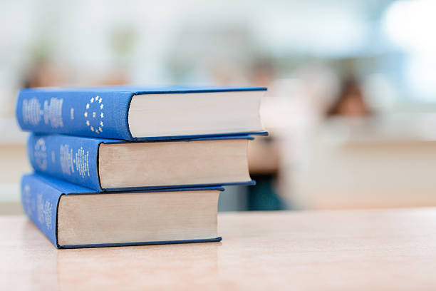 istock books are lying on the table 494194800