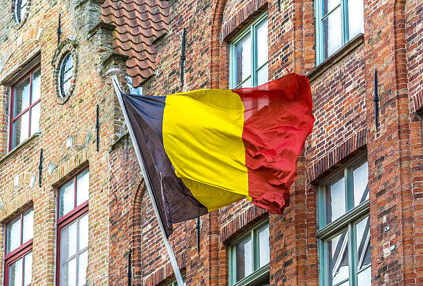 arquitectura de brujas - bélgica fotografías e imágenes de stock