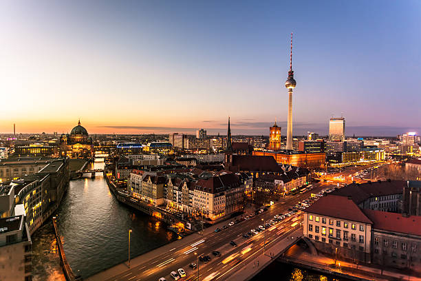 istock Berlin Skyline in the dusk 494195998