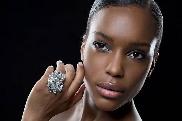 istock close up of sensual woman posing with ring 494205563