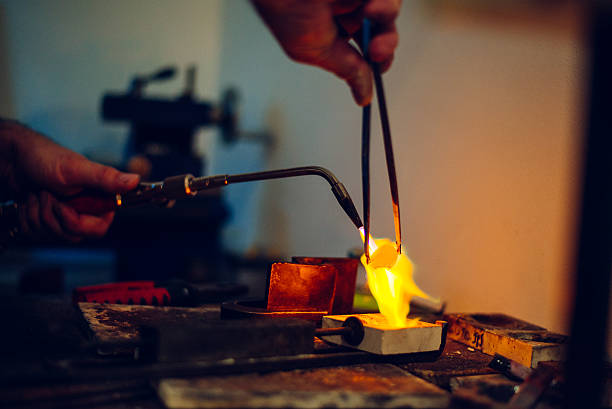 istock Making of Fine Art Jewellery 494205719