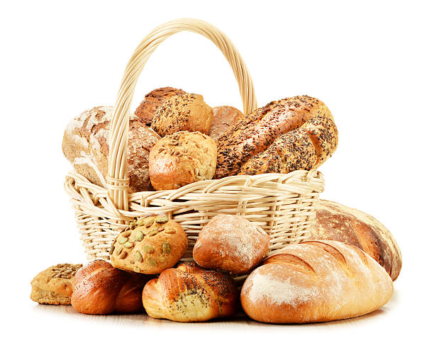 istock Composition with variety of baking products isolated on white 494206831