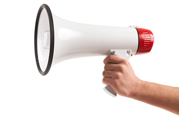 istock Person holding megaphone 494207899