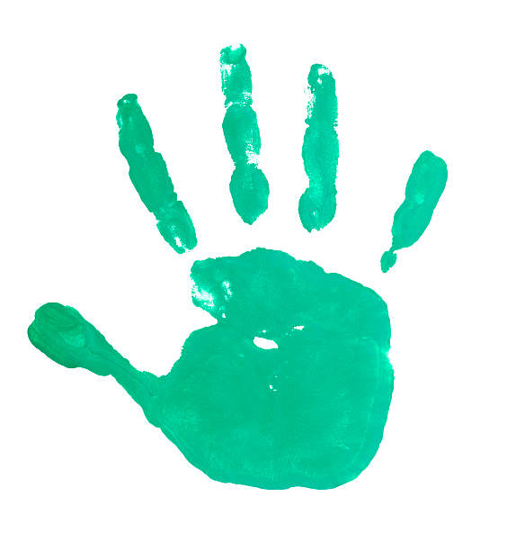 istock hand print color art craft trace paint 494208123