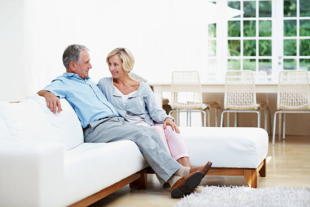 istock Disussing renovations to their home 494211503