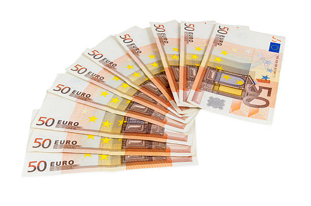 istock Banknotes of 50 euro 494211615