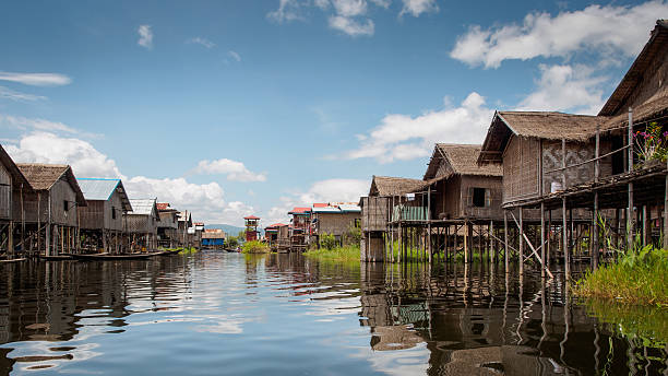 istock Inle lake village 494213164