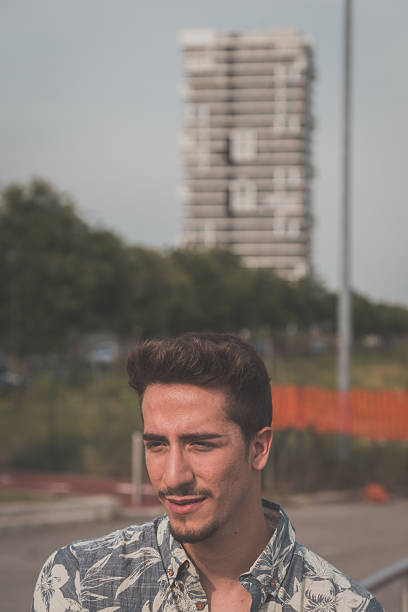 istock Young handsome man posing in the street 494213930