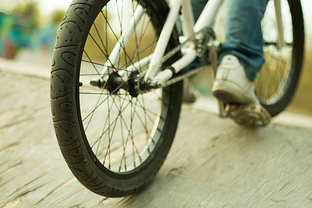 istock Depth of field, bike details, type and frame 494215450