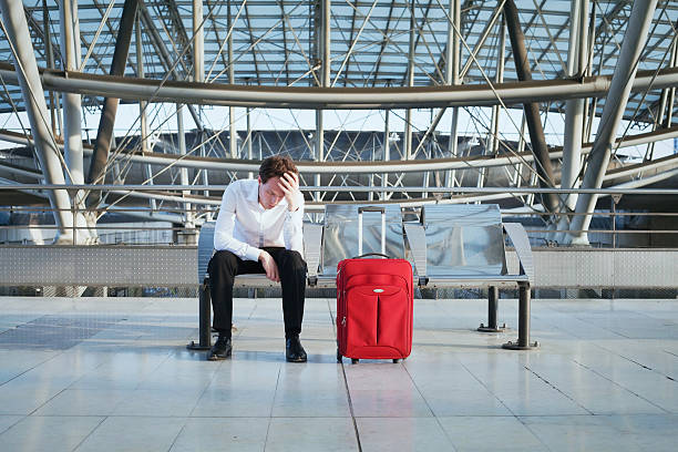 istock delay of the flight 494216860