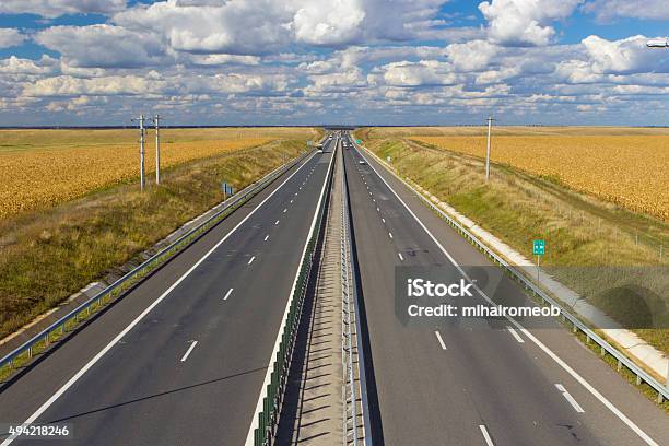 Highway Stock Photo - Download Image Now - 2015, Activity, Asphalt