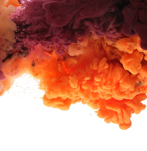 istock Acrylic colors in water. 494222530