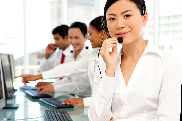 istock International Call Center operators 494226924