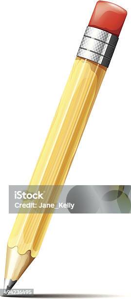 Computer Pencil Vector Pencil Vector Stock Illustration - Download Image Now - Business ...