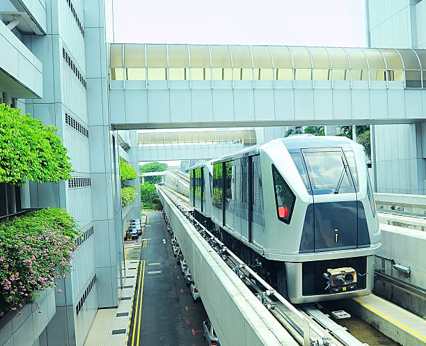 istock Changi Airport Skytrain, Singapore 494237443