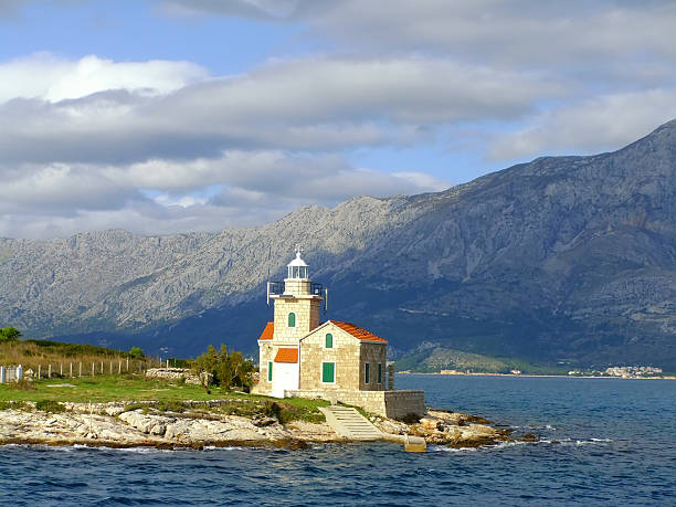istock Lighthouse on Hvar island, Croatia 494238797