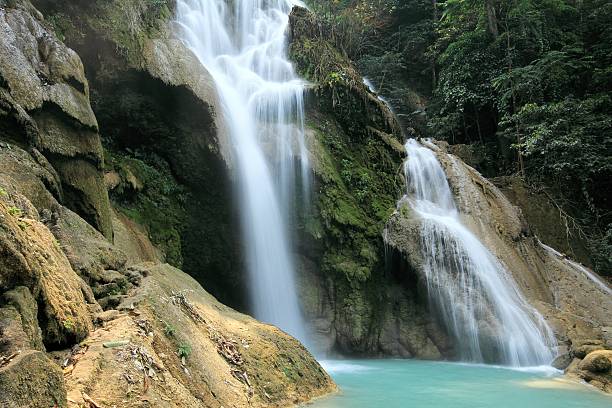istock Kuang Si waterfalls 494239895