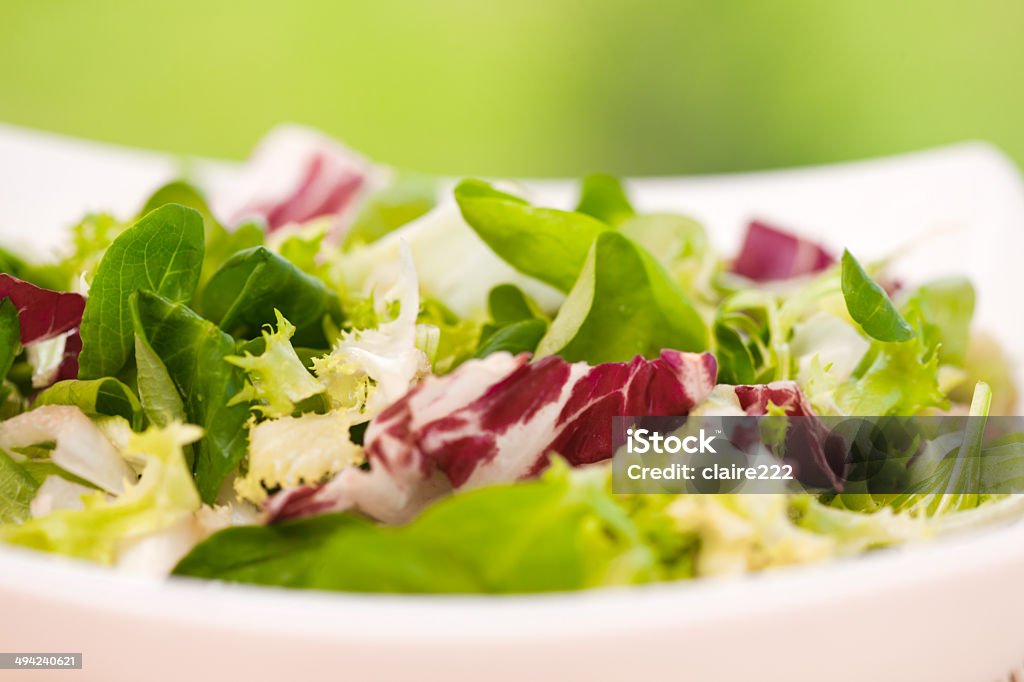 Mix di foglie di insalata - Foto stock royalty-free di Alimentazione sana