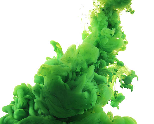 istock Acrylic colors and ink in water. 494244892