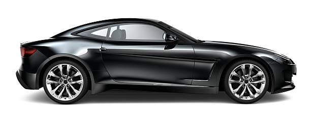 istock Generic black sport coupe car 494245526