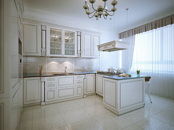 istock Provence interior of luxury kitchen 494245656