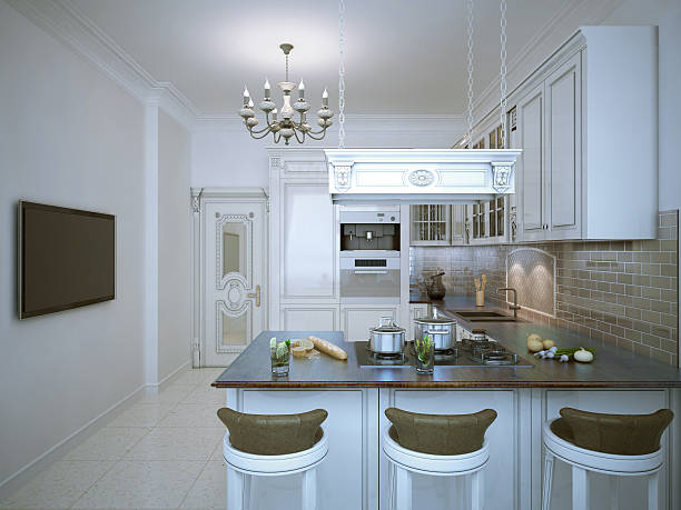 istock Provence design of kitchen 494245808