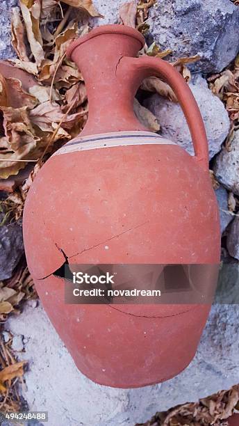 Broken Pitcher Stock Photo - Download Image Now - 2015, Amphora, Antiquities