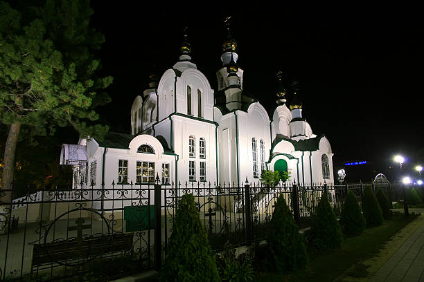 white Christian church Armavir Russia