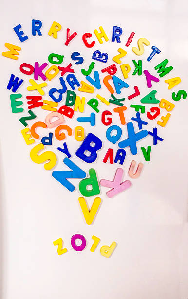istock Merry Christmas in alphabet 494252668