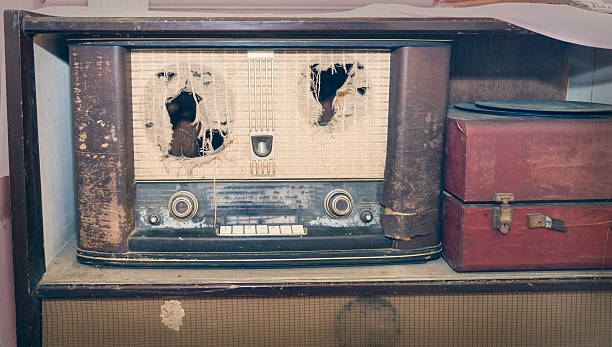 istock Vintage Rustic Radio Hifi 494253058