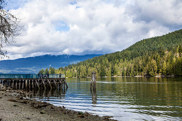 istock Burrard Inlet Shore Line Scenery 494258055