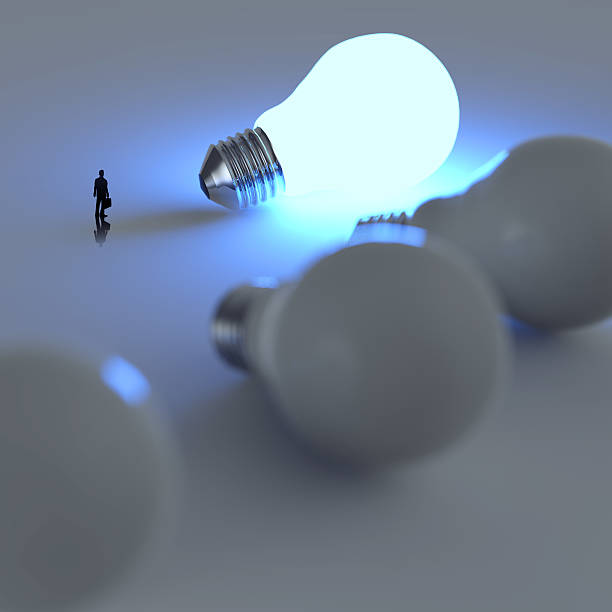 istock businessman walking to growing  lightbulb 3d idea diagram 494263169