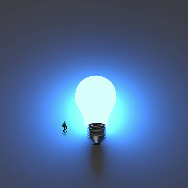 istock businessman walking to growing  lightbulb 3d idea diagram 494263189