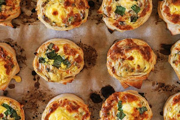 istock Mushroom rolls with Cheese and Onion 494264057