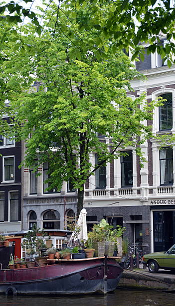 istock Houseboat in Amsterdam 494264661