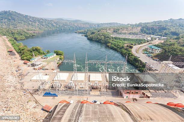 Hydroelectric Power Station Stock Photo - Download Image Now - Africa, Dam, Ghana