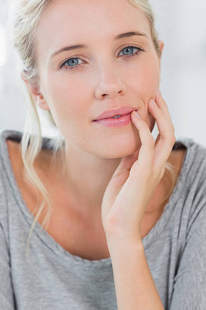 istock Beautiful blonde woman smiling 494276931