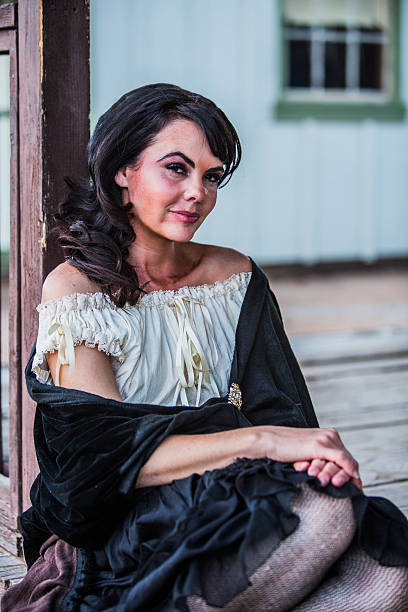 istock Saloon Girl Portrait 494277029