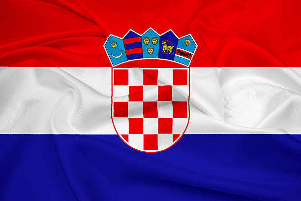 istock Waving Croatia Flag 494278167