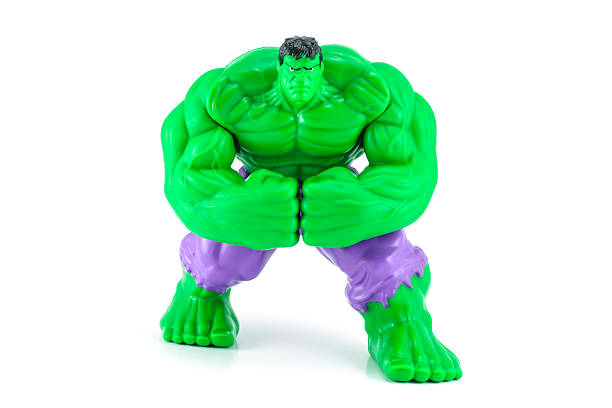 the hulk from the hulk movie - happy meal stockfoto's en -beelden