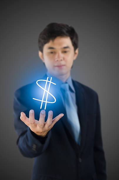 istock Young Asian business man isolated on white . 494280502