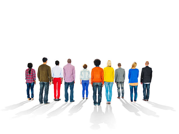 istock Backsides of Multi-Ethnic People and Copy Space 494280911