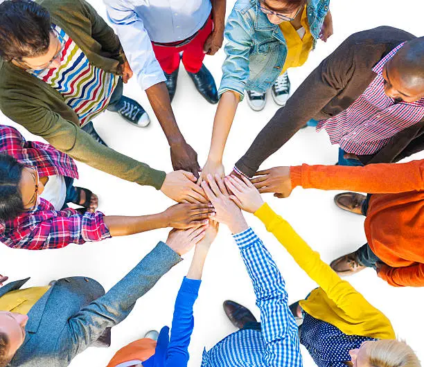 Group of Multiethnic Diverse People Teamwork.