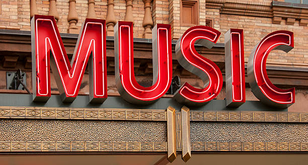 Neon Music Sign