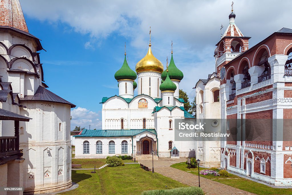 Cathedral of Transfiguration of the Saviour, Monastery of Saint Cathedral of Transfiguration of the Saviour, Monastery of Saint Euthymius, Suzdal, Russia Suzdal Stock Photo