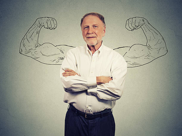 istock Portrait of a strong Old Man 494285632