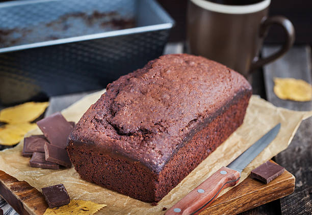 istock Homemade chocolate banana loaf cake 494286662