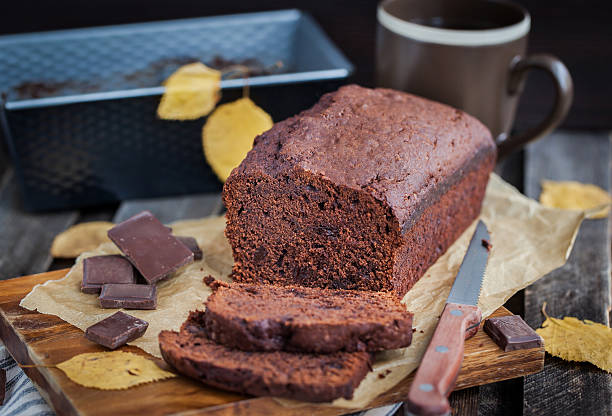 istock Homemade chocolate banana loaf cake 494286716